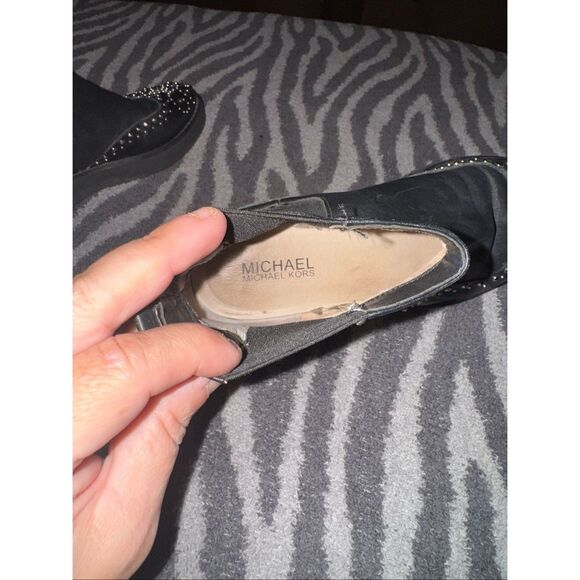 Micheal Kors black silver studded soft boots size 7 - Picture 7 of 8